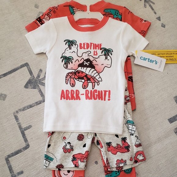 Set Of 5 Carters And Old Navy Pajama Sets - Picture 4 of 6